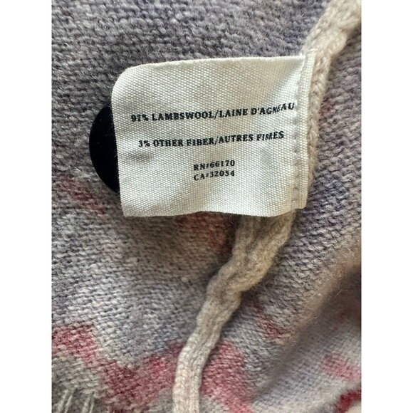 Anthropologie Sparrow Hortensia Red Boho Floral Cardigan Sweater Dress Sz M EUC - Picture 6 of 7